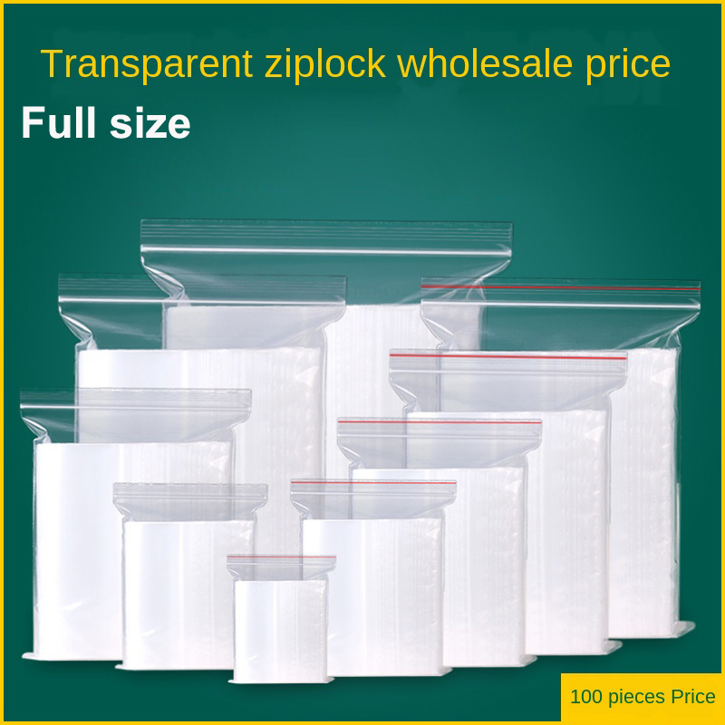 Saco ziplock transparente gros - Food Storage Ziploc Bags avaliação e preço