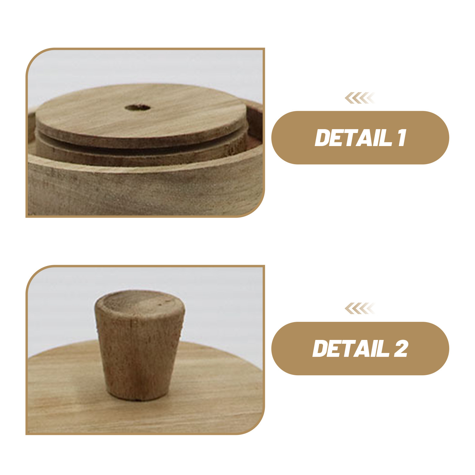 2 Peças de Tampa Redonda de Ma - Food Storage Glass Round avaliação e preço