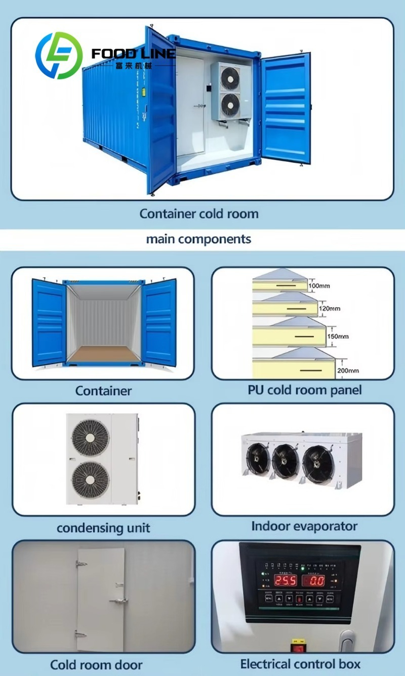 Contêineres Modulares Combinad - Food Storage Room avaliação e preço