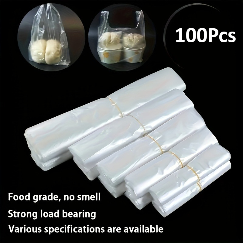 100 Peças de Sacos Plásticos T - Food Storage Plastic avaliação e preço