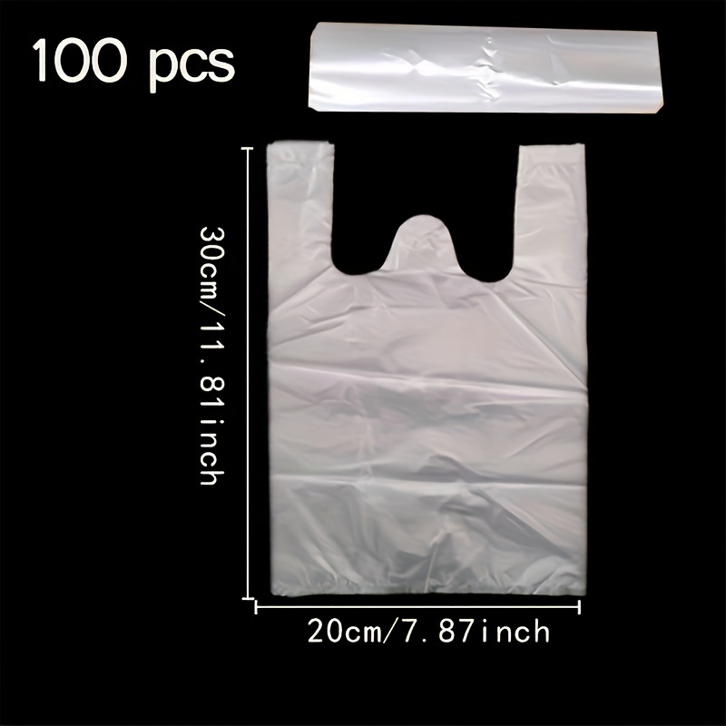 100 Peças de Sacos Plásticos T - Food Storage Plastic avaliação e preço