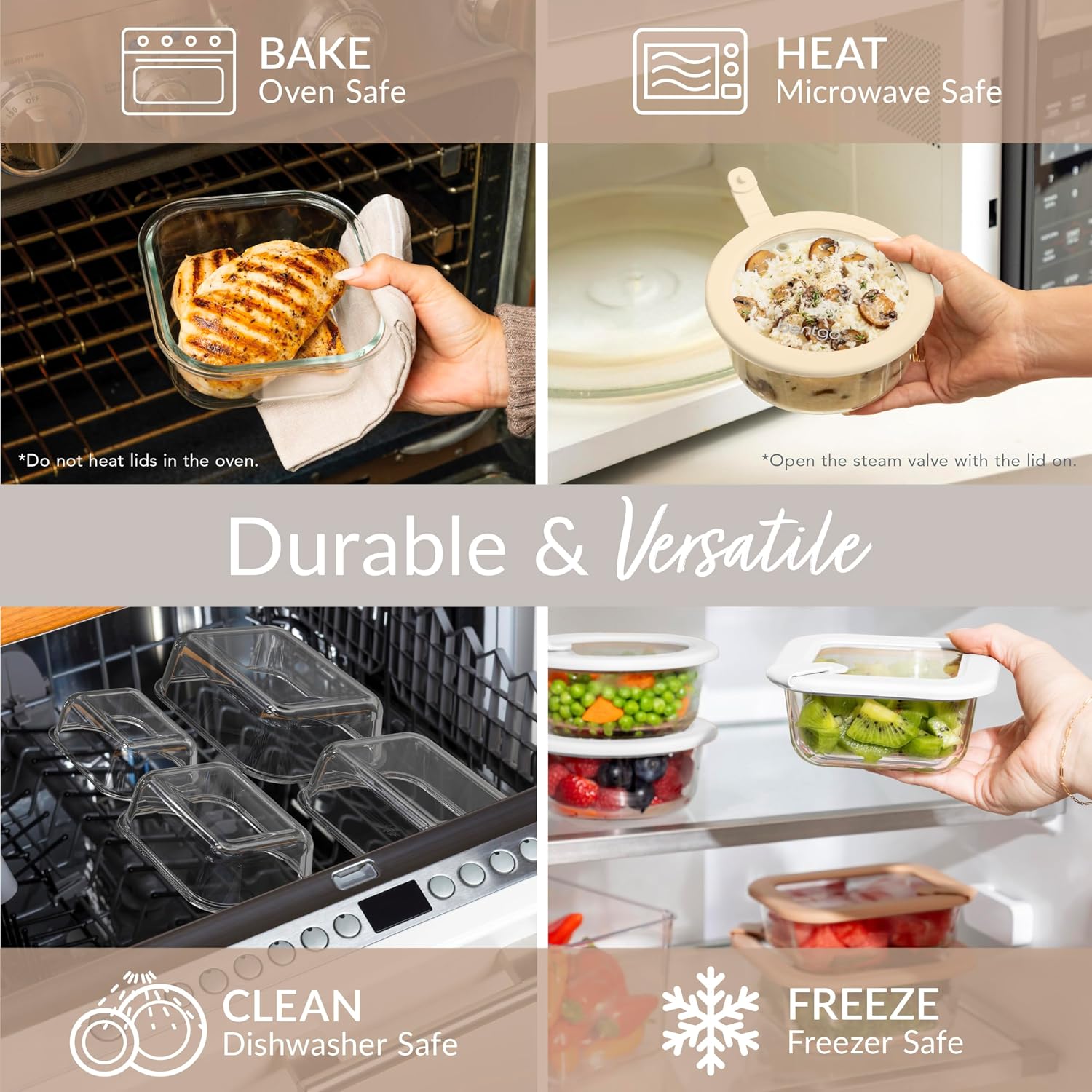Recipientes de Armazenamento d - Food Storage Glass avaliação e preço