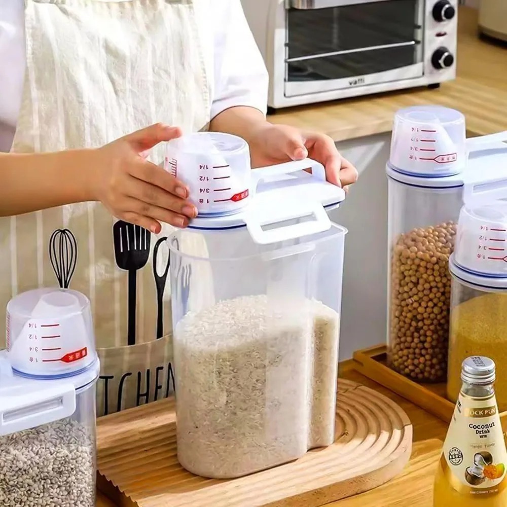 Recipiente de armazenamento de - Food Storage Dispenser avaliação e preço