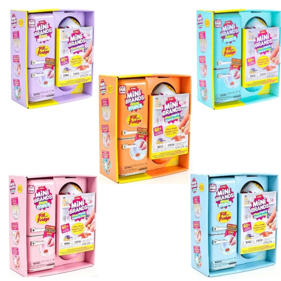 ZURU 5 Surprise Mini Fridge Ba - Set Food Storage avaliação e preço