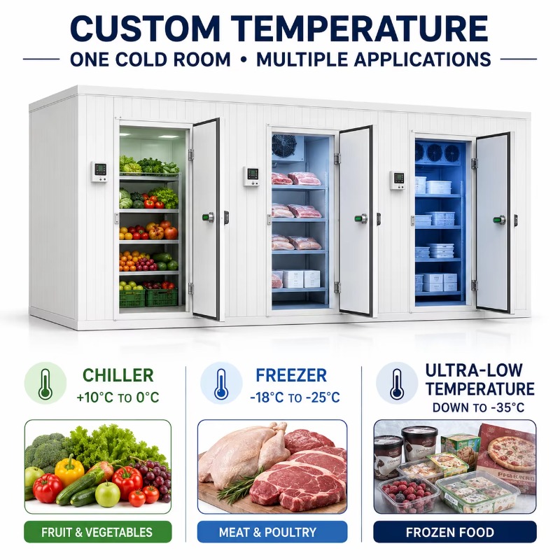 Sistema de Câmara Frigorífica  - Food Storage Room avaliação e preço